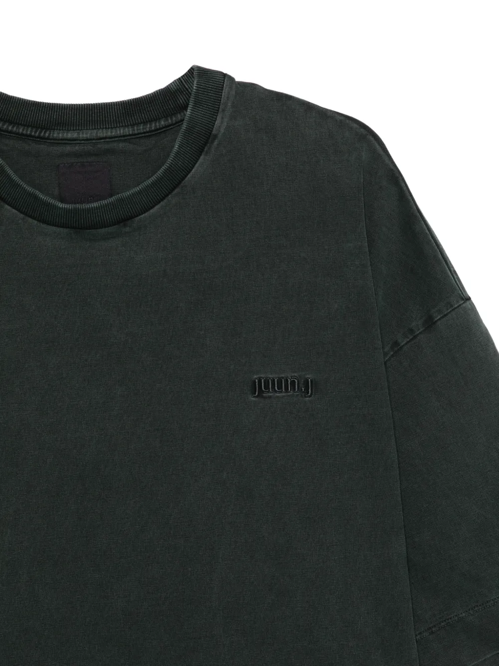  Juun.j Washed Black T-shirt 