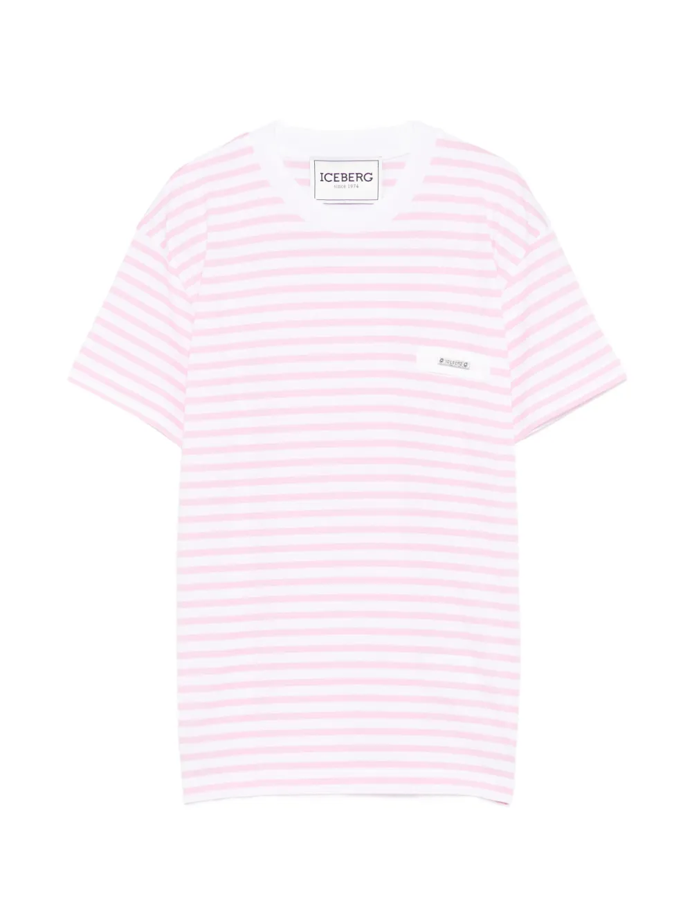 Iceberg striped T-shirt - Rosa