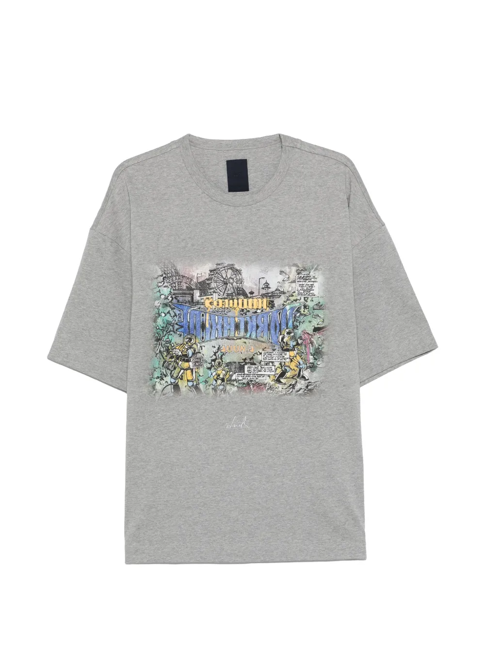 Juun.J graphic T-shirt - Grigio