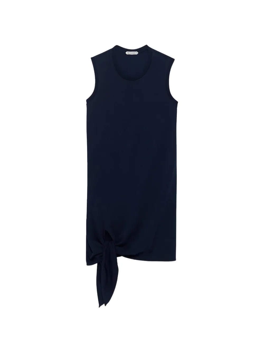 JW Anderson knot-detail mini dress - Blue