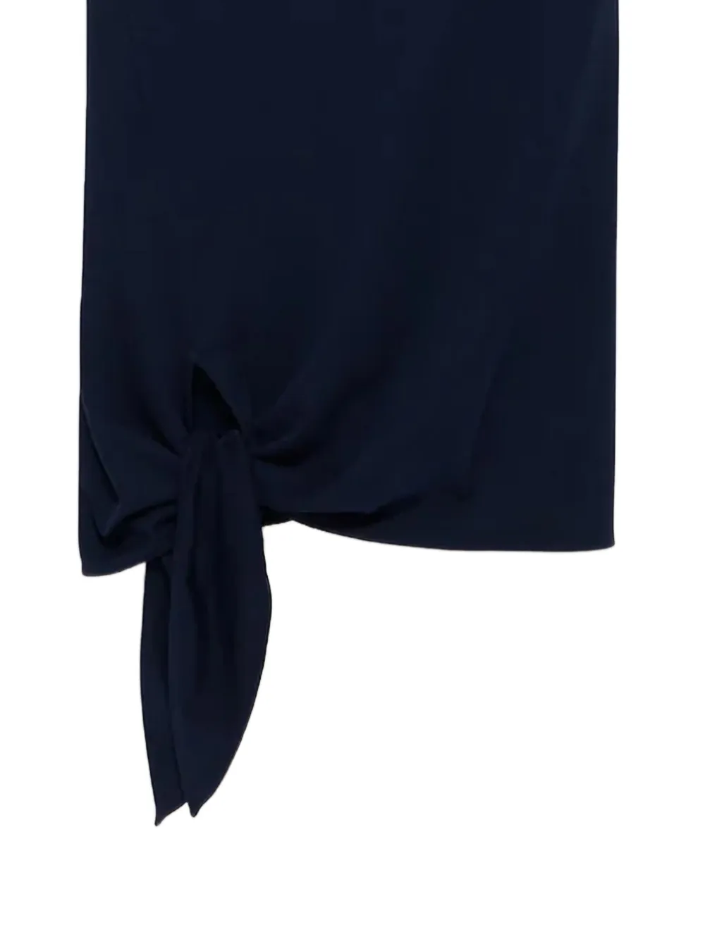 JW Anderson Mini-jurk met geknoopt detail Blauw