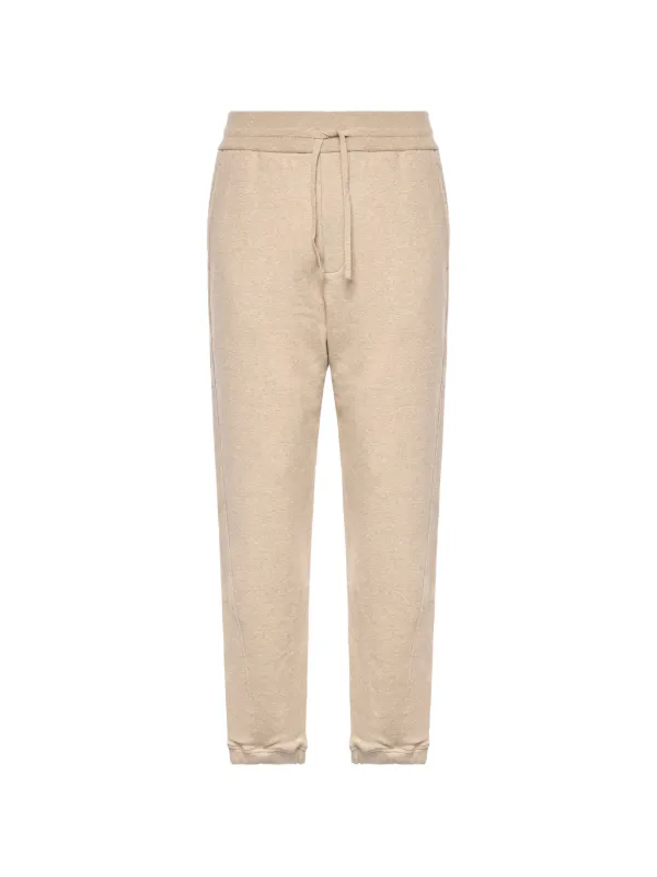 Loro Piana Drawstring Track Pants in Neutrals