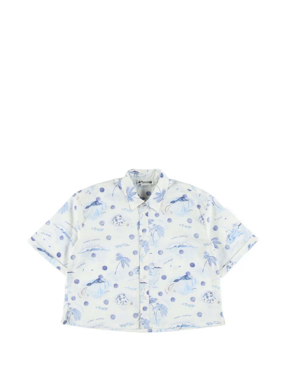 Bonpoint printed shirt - White