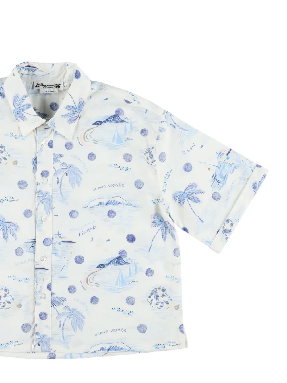  Bonpoint Printed Shirt - White 