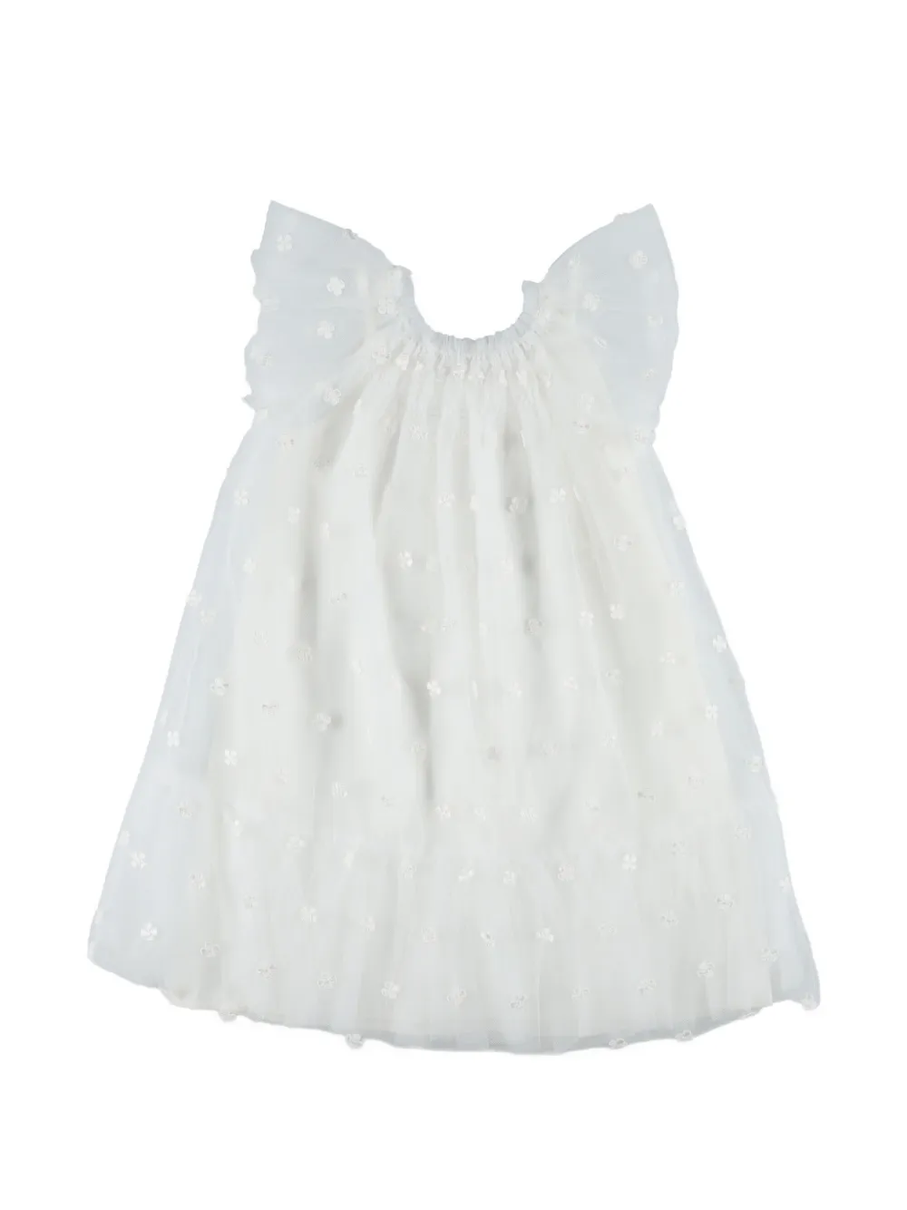 Ruffled Flower Dress