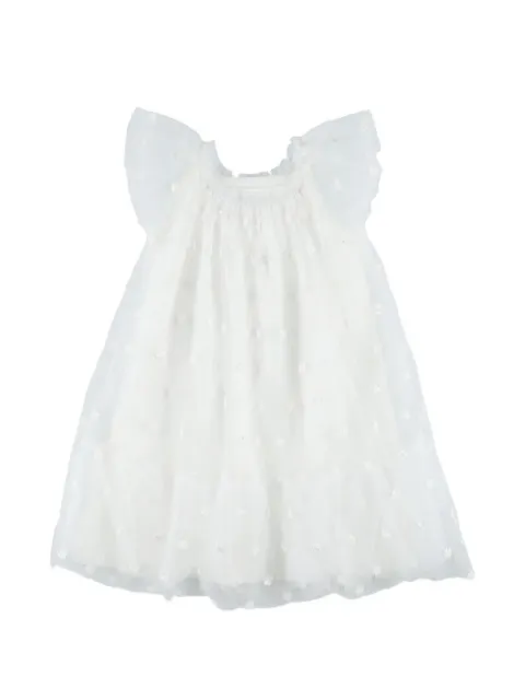 Bonpoint ruffled flower dress