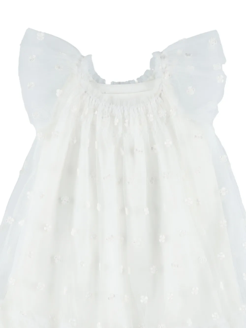 Ruffled Flower Dress
