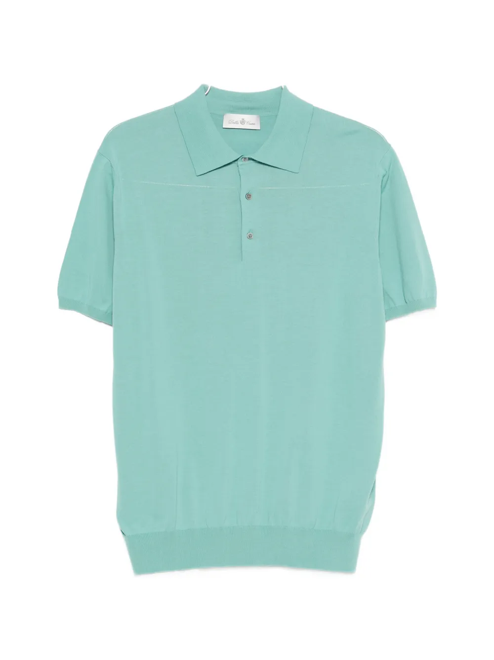 Della Ciana buttoned short-sleeve polo shirt - Grün
