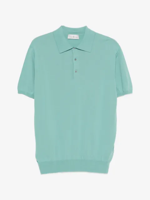 Della Ciana buttoned short-sleeve polo shirt 