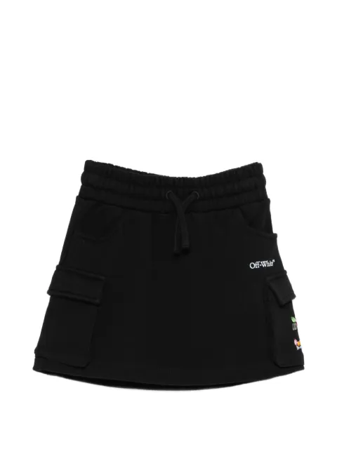 Off-White Kids jupe à lien de resserrage