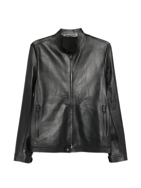 Salvatore Santoro zip-up leather jacket