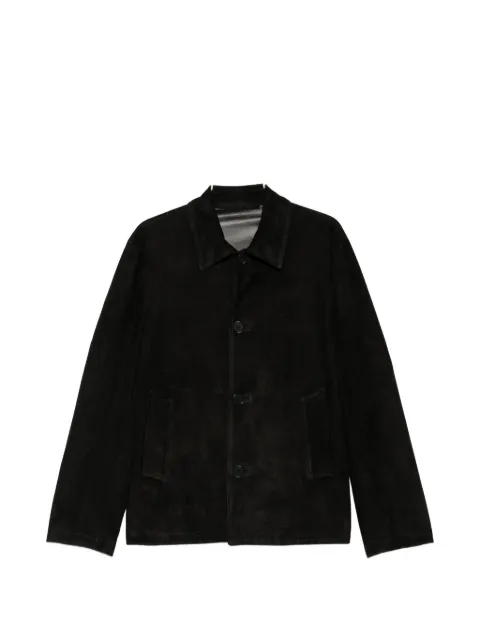 Salvatore Santoro buttoned suede shirt