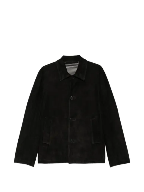 Salvatore Santoro buttoned suede shirt