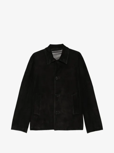 Salvatore Santoro buttoned suede shirt