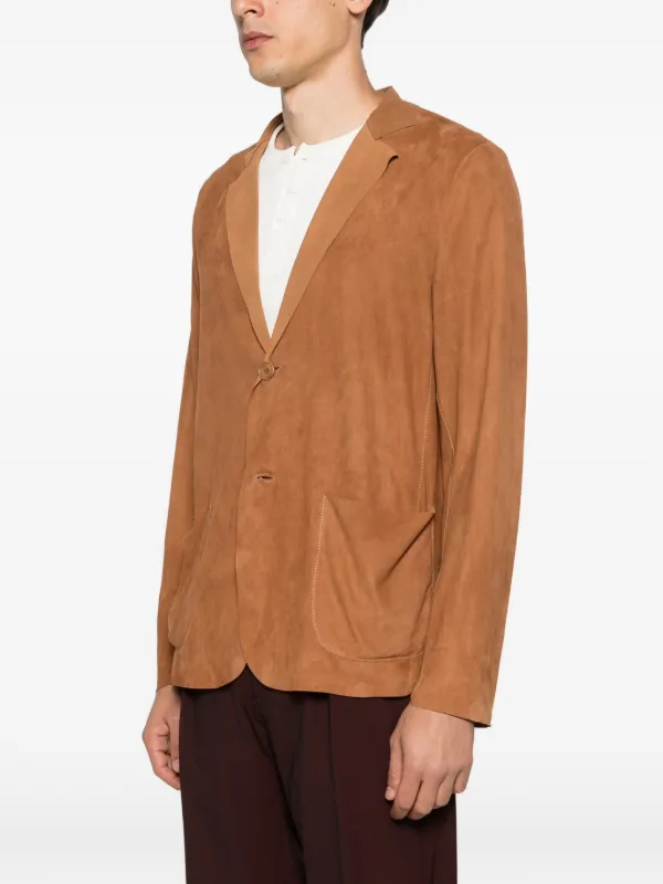 Salvatore Santoro button-fastening Jacket | Brown | FARFETCH