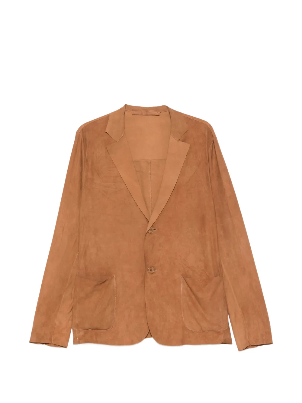 Salvatore Santoro button-fastening jacket - Marrone