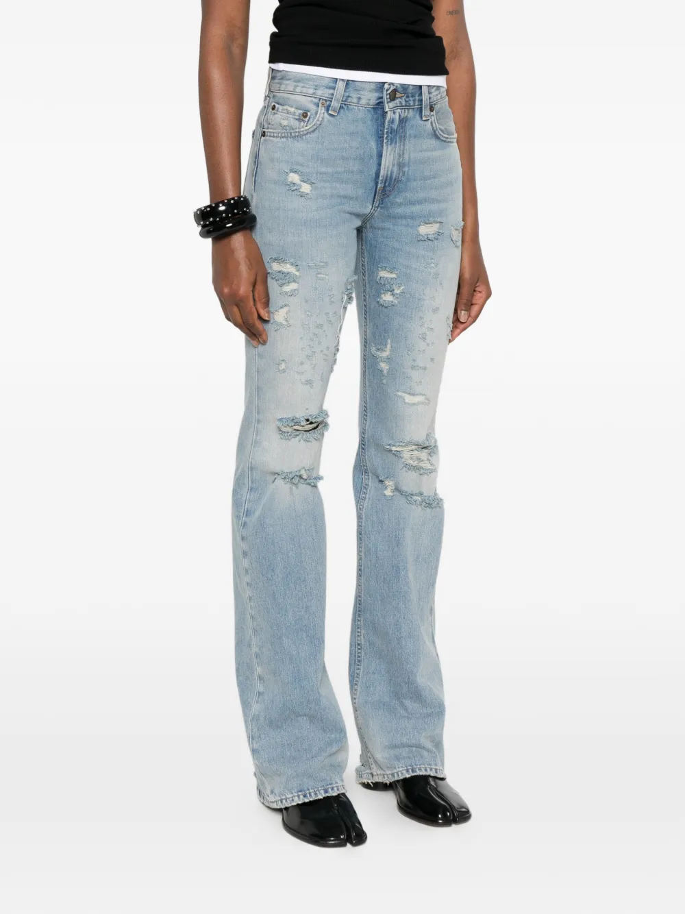 Flora Broken Celestial Ripped Jeans
