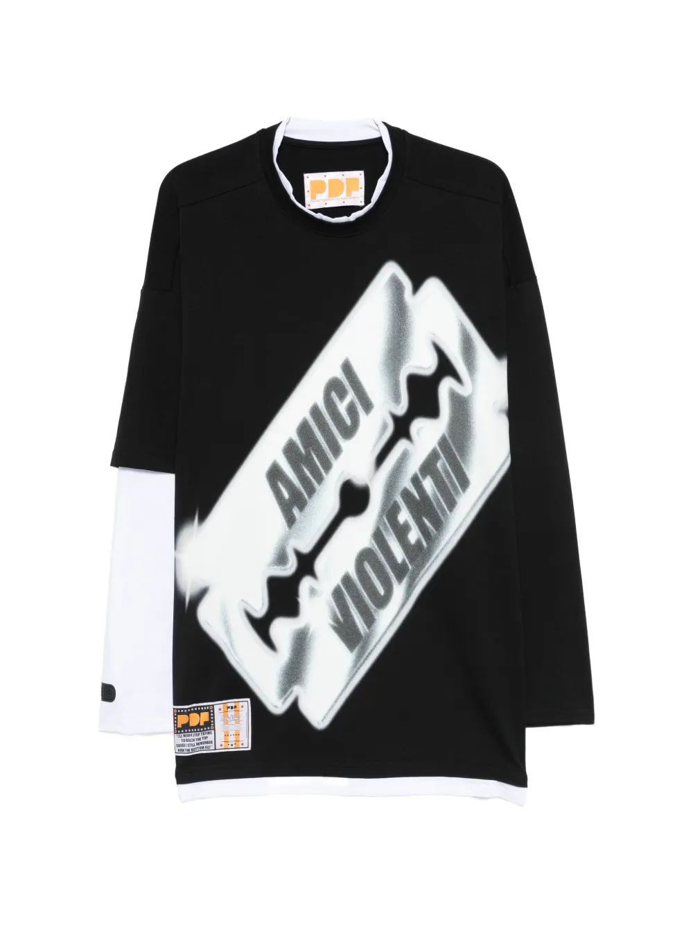 PDF blade graphic sweatshirt - Nero