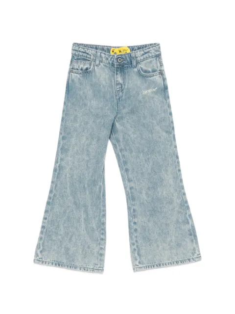 Off-White Kids belt-loop pocket jeans