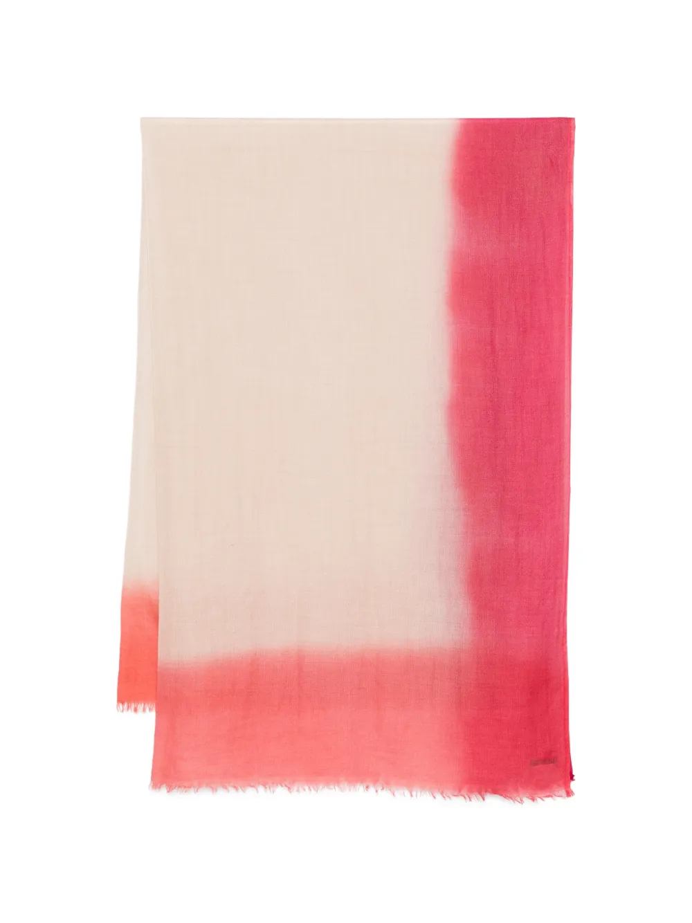 Faliero Sarti dip-dye scarf - Toni neutri