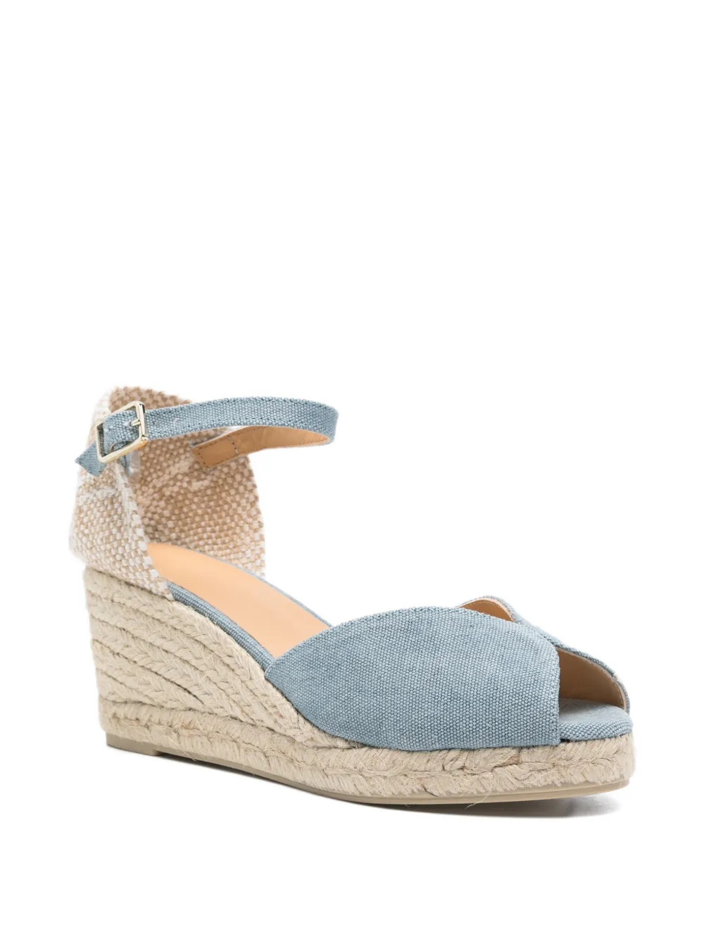 Castañer Biana wedge espadrilles Blauw