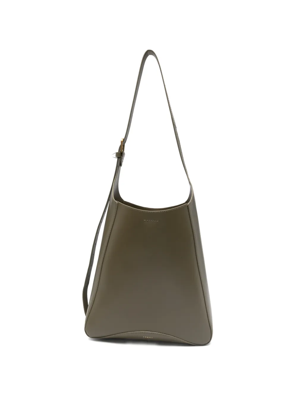 Soeur Uma leather shoulder bag - Verde