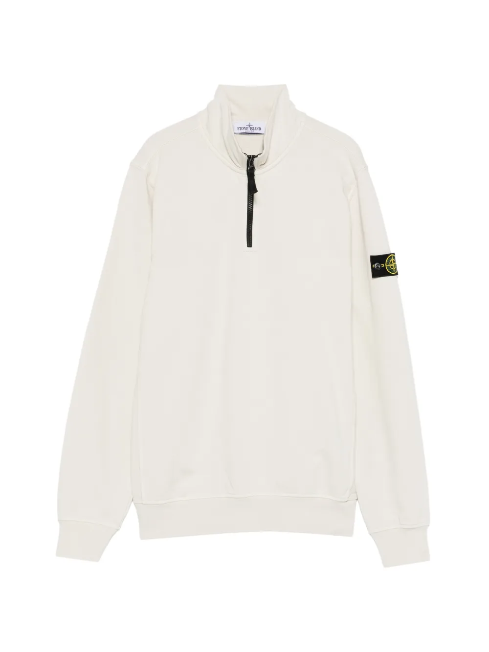 Stone Island Junior half-zip sweatshirt - Toni neutri