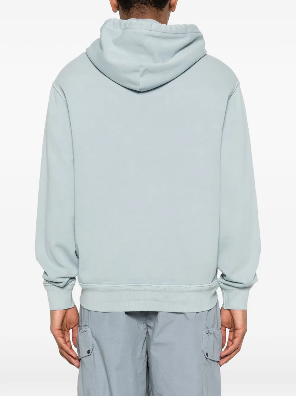 C.P. Company Hoodie met logo Blauw