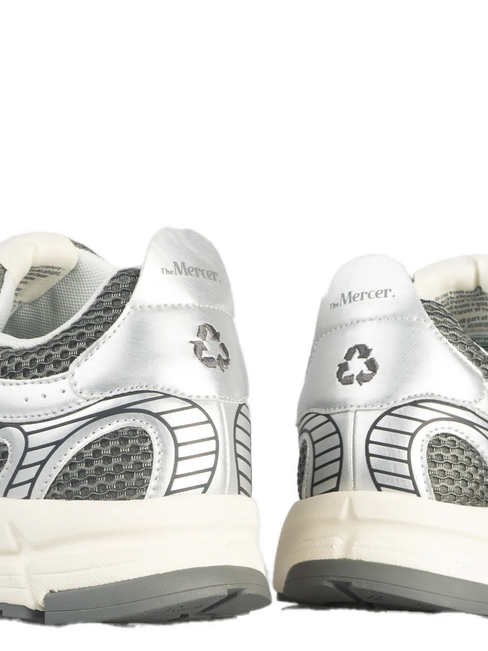 The Mercer Brand lace-up sneakers Zilver