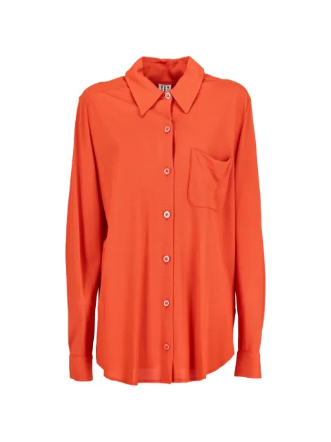 Mondrian chest-pocket shirt