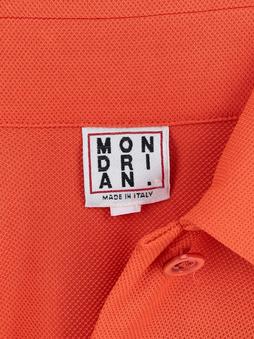  Mondrian Chest-pocket Shirt - Orange 
