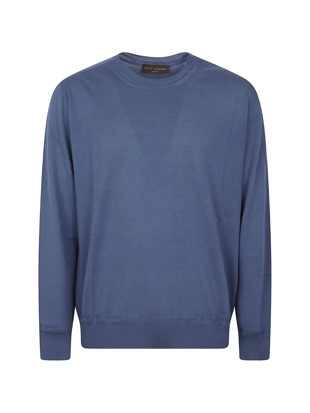 Brett Johnson crew-neck sweater - Blau