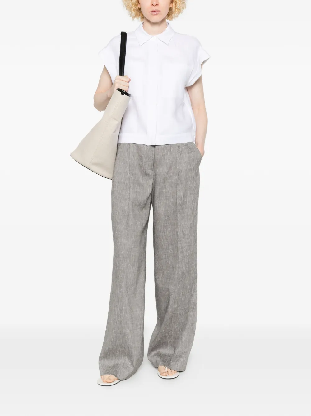  Peserico Patch-pocket Shirt - White 