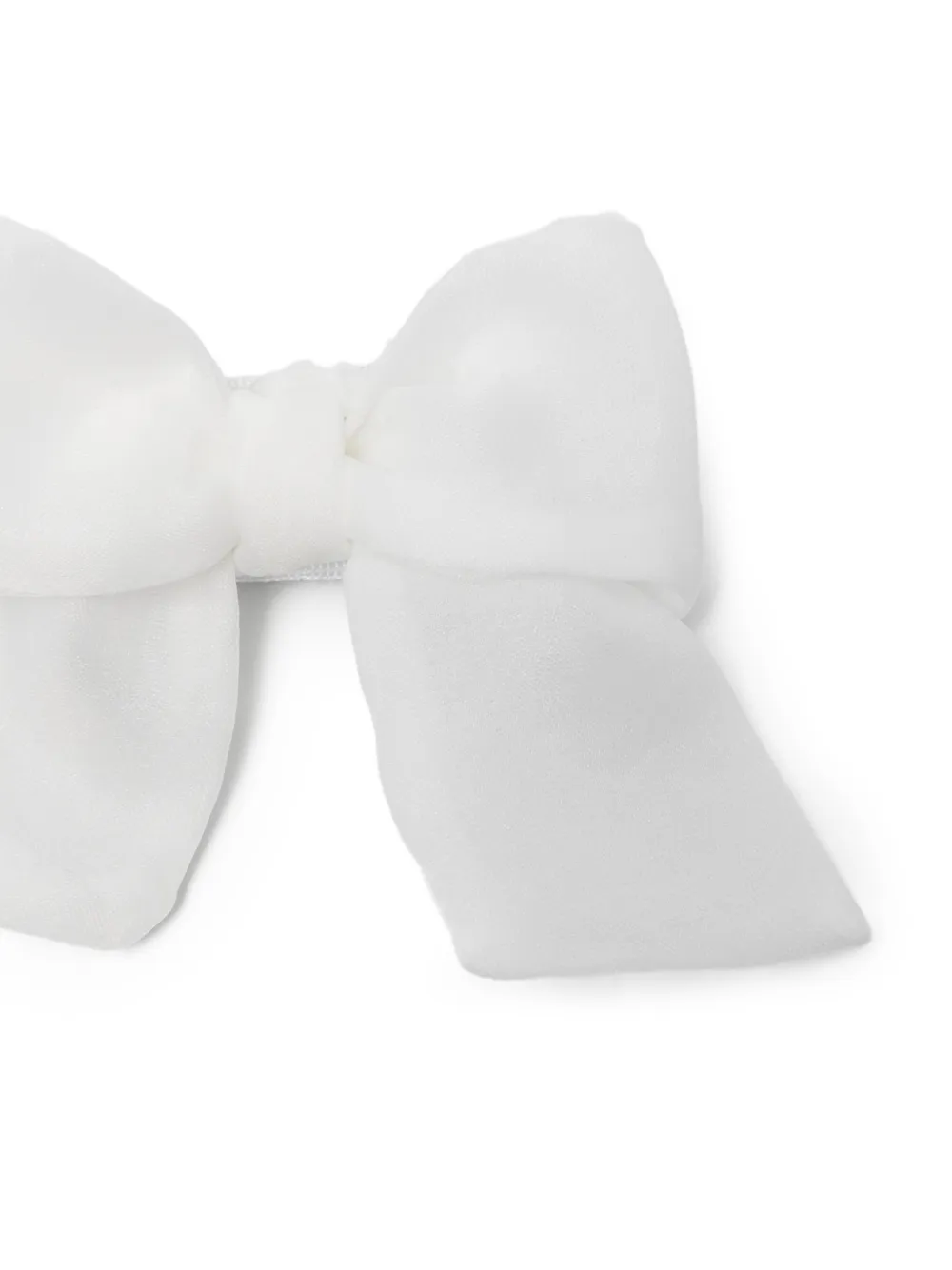  La Stupenderia Bow Hair Clip - White 