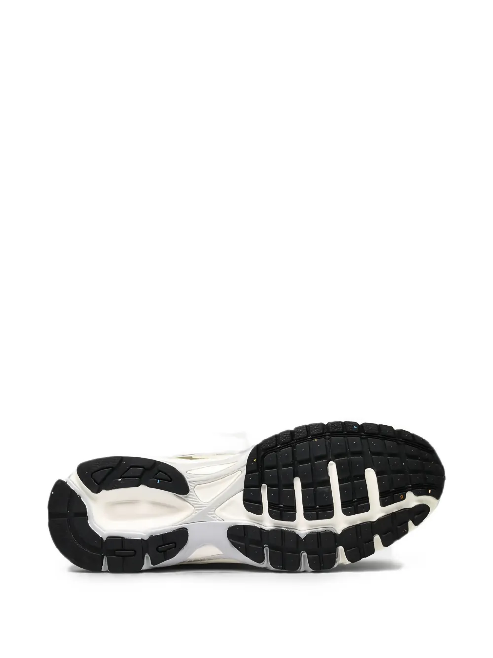 The Mercer Brand metallic-effect panelled sneakers Wit