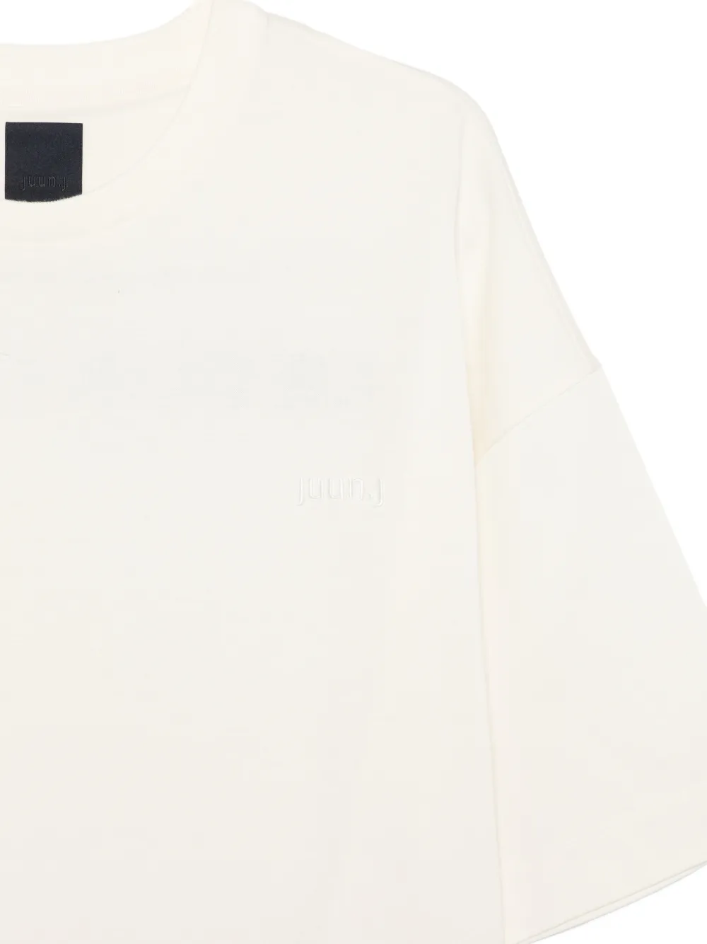 Juun.J T-shirt met print Beige