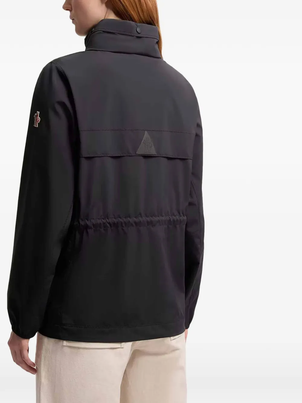 Moncler Grenoble Jack met capuchon Zwart