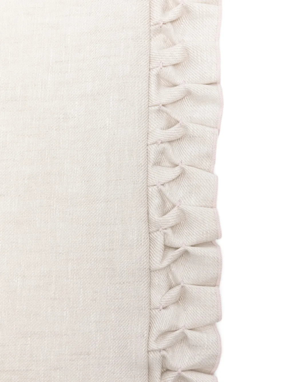  La Stupenderia Ruffled Blanket - Neutrals 