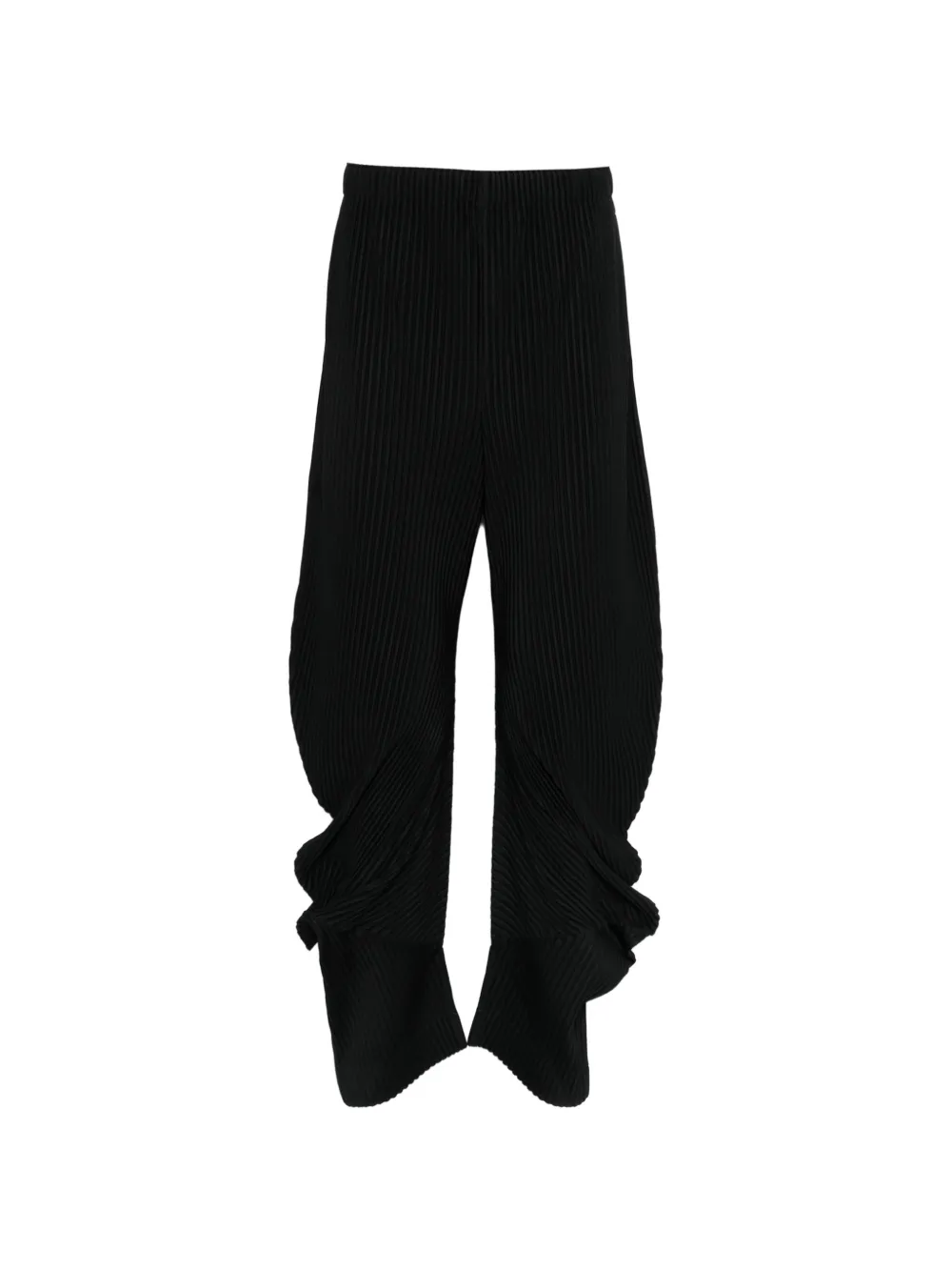 Homme Plissé Issey Miyake pleated trousers - Black