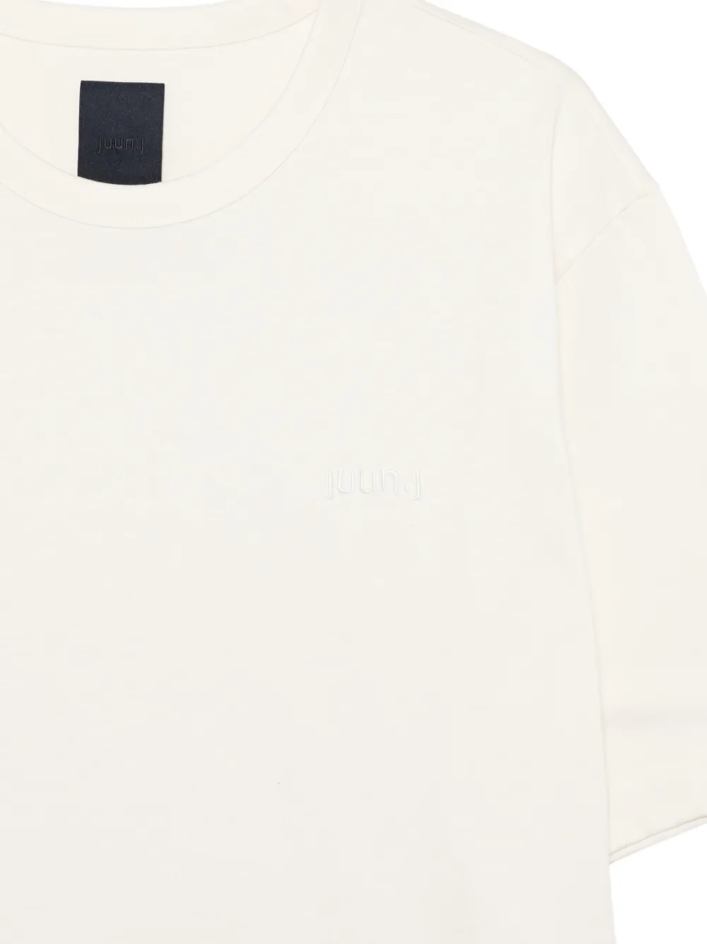 Juun.J T-shirt met ronde hals Beige