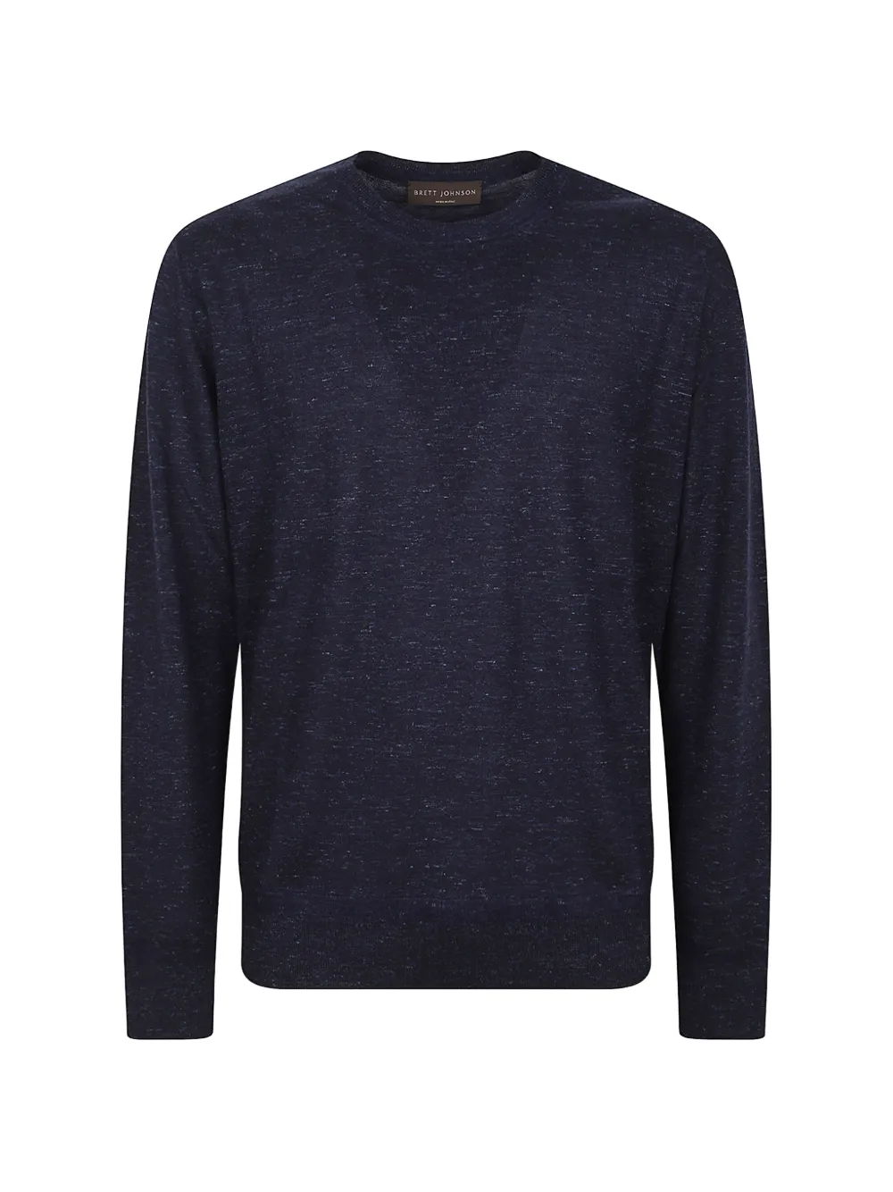 Brett Johnson crew-neck long-sleeve sweater - Blau