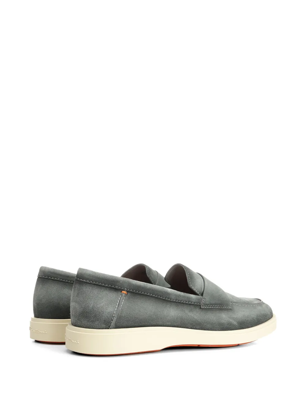 Santoni Revolve suède loafers Grijs