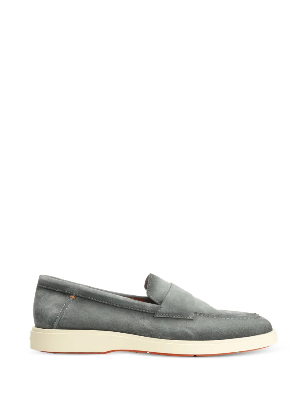 Santoni Revolve suede loafers - Grigio