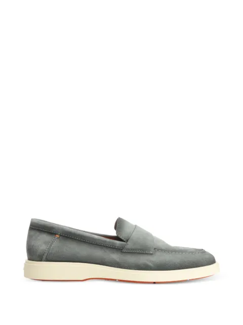 Santoni Revolve suede loafers