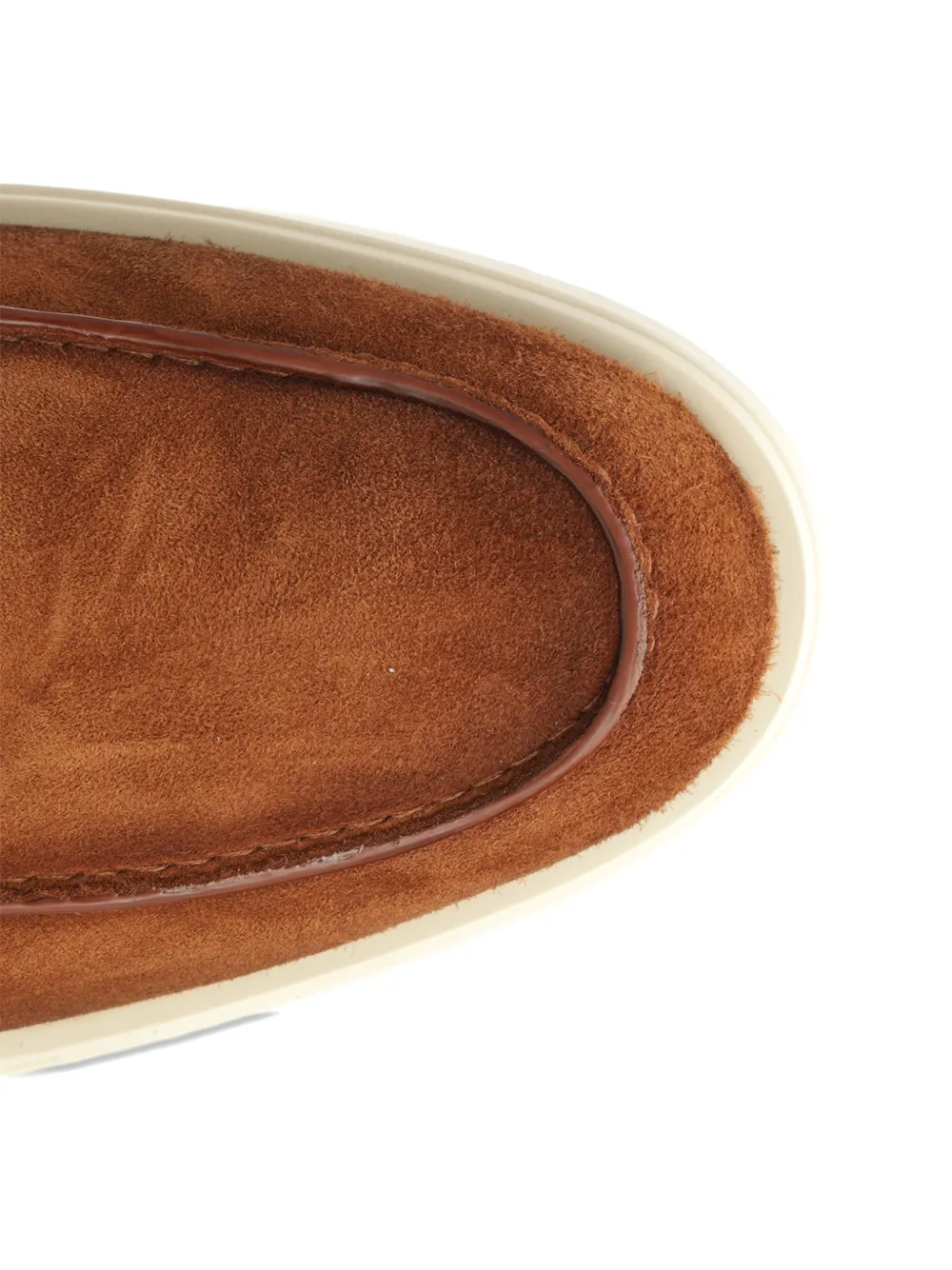 Santoni Revolve suède loafers Bruin