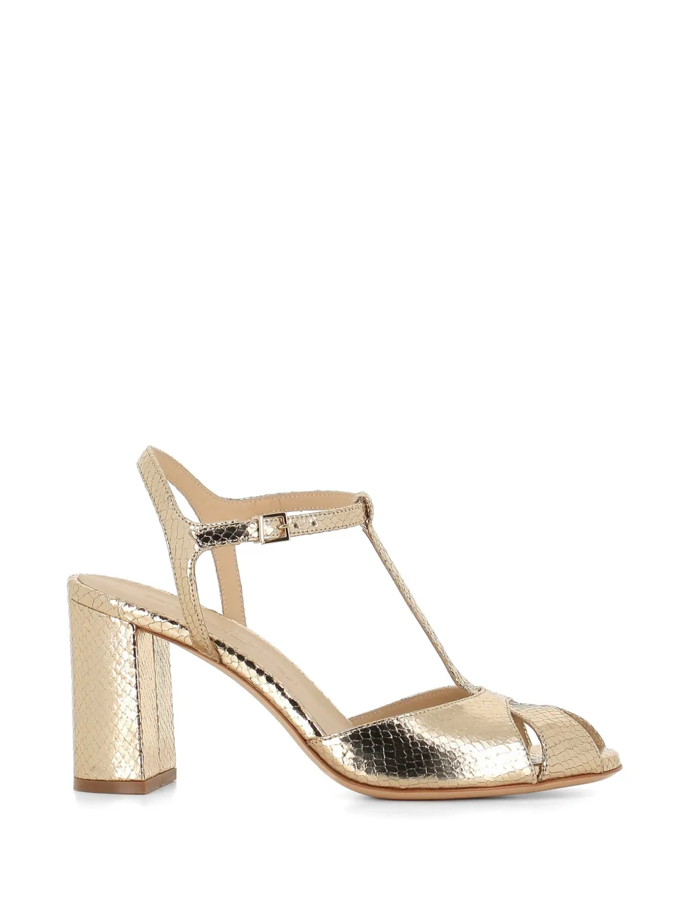Sergio Levantesi Giselle 6 sandalen met open neus Goud