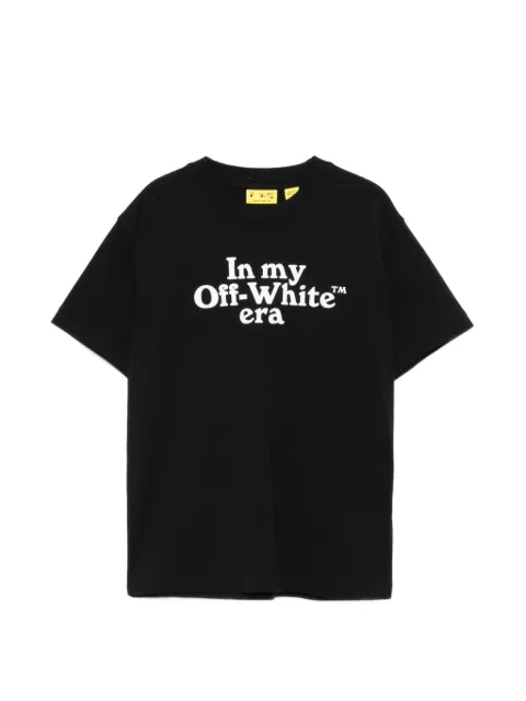 Off-White Kids playera con estampado gráfico