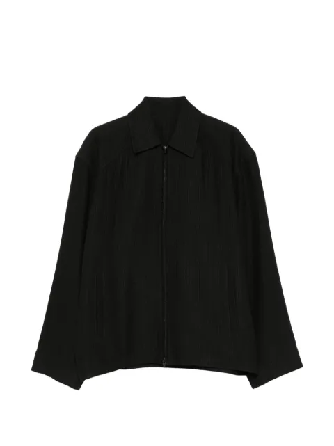Juun.J zip-up long-sleeve shirt jacket