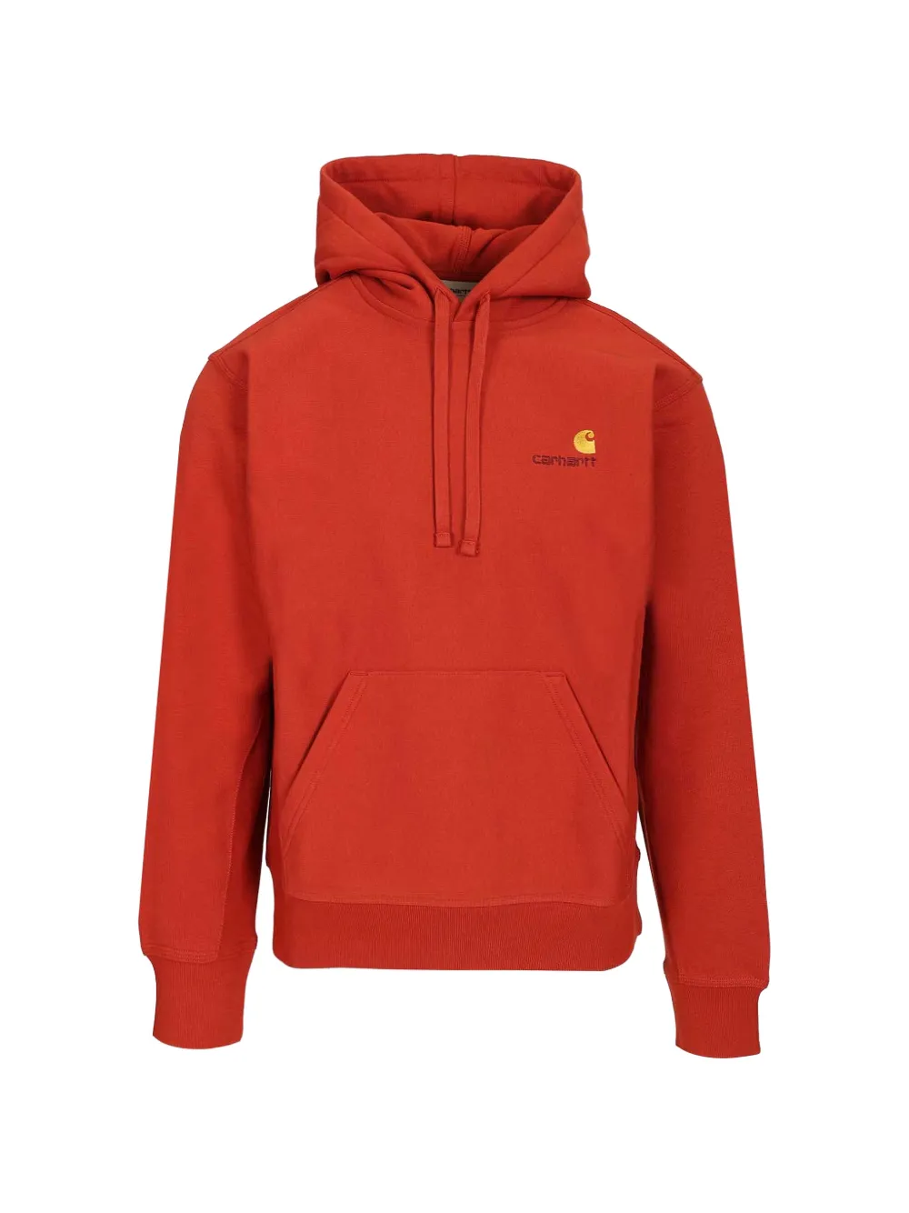 Carhartt WIP logo-detail hoodie - Arancione