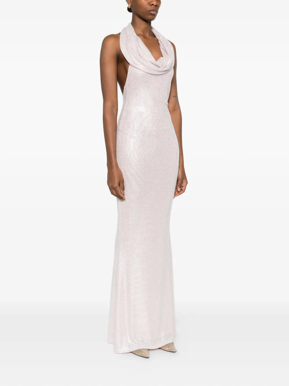  Twenty Fourhaitch Sleeveless Maxi Dress - Pink 